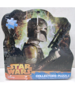 New Star Wars BOBA FETT New Disney Collector’s Tin Puzzle 12.5&quot;X15&quot; - $18.17 CAD