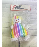 Edie Creations Polly Plush Playthings Terry Cloth Plush Stuffed Clown St... - £54.52 GBP