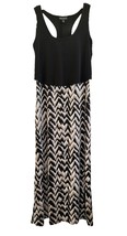 Connected Apparel Women&#39;s Sleeveless Maxi Dress Black White Taupe Petite... - £13.15 GBP