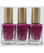 LOREAL NAIL COLOR POLISH Red Tote 460 LOT OF 3 NEW - $20.14 CAD