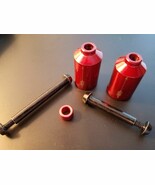 Urban Artt Scooter Pegs - Cutt Chromo - Red - Includes axles - $24.95