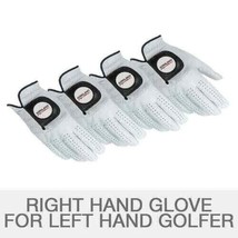 Open Box Kirkland Signature Premium Leather Golf Gloves Right Hand 4 Pack ML - £16.28 GBP