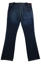 7 For All Mankind Women Denim Jeans Size 25 with Single Back Zipper Pocket - £21.80 GBP