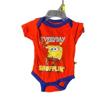 Nickelodeon Spongebob Squarepants Boys Infant Baby 0 3 months One Piece Bodysuit - £7.00 GBP