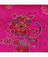 SILK FUCHSIA, 6 Yards x 22 Inches Wide or 216 Inches x 22 Inches Wide - £45.21 GBP