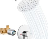 Airuida 8 Inch Shower Faucet Set, Single Function Shower Trim Kit, Chrom... - $63.93