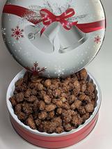 Cinnamon Roasted Nuts Gift Tin (Almonds, 1 Pound) - £15.73 GBP