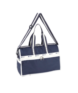 LeSportsac Spectator Deep Blue Deluxe Medium Weekender Crxbdy Bag, Navy ... - $109.99