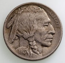 1913-S Type 1 Buffalo Nickel Extra Fine XF Condition, Natural Color, Ful... - $89.09