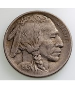 1913-S Type 1 Buffalo Nickel Extra Fine XF Condition, Natural Color, Ful... - $1,686.34 MXN