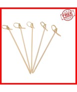 4.5 Inch Eco-Friendly Bamboo Flower Knot Picks - 1000 Pieces for Events ... - $72.99 CAD