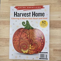 Harvest Home Color Creatives For Adults Coloring Book Fall Autumn Nature... - £3.17 GBP