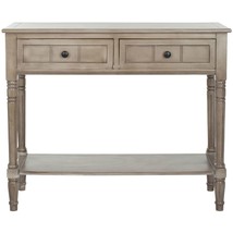 Console Accent Table Traditional Style Sofa Table in Distressed Cream - $5,717.58 MXN