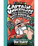 Captain Underpants Big Bad Battle Bionic Booger Boy Color Edition Illust... - $19.90 CAD