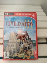 Sid Meier&#39;s Civilization Iii - Pc CD-ROM - Civ 3 More Civ Than Ever - Super Fast - £15.66 GBP