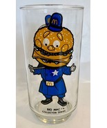 McDonalds Collector Series Drinking Glass BIG MAC Vintage Mid 1970&#39;s Col... - £10.18 GBP