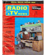 Radio &amp; TV News Magazine April 1957 Oscilloscopes, Work Bench, Q &amp; A, Vi... - £6.68 GBP