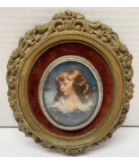 Cameo Creation Lord Claud Hamilton Sir Thomas 6 3/4&quot; Vintage Oval Picture - $19.80