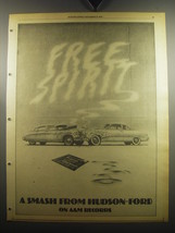 1974 Hudson-Ford Free Spirit Album Ad - A smash from Hudson-Ford - £14.65 GBP