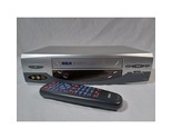 RCA vr651 VHS VCR Vhs Player with Remote, Cables &amp; Hdmi Adapter - £109.26 GBP