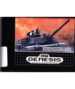 M-1 Abrams Battle Tank Sega Genesis 1991 Video Game - Very Good - £3.73 GBP