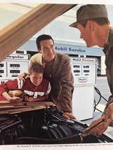 Mobile Oil Service Station Vtg 1964 Print Ad - $9.89