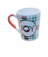 Christmas Royal Norfolk Red &amp; Green Tartan Plaid  &amp; Handle Coffee Mug. 1... - $393.90 MXN