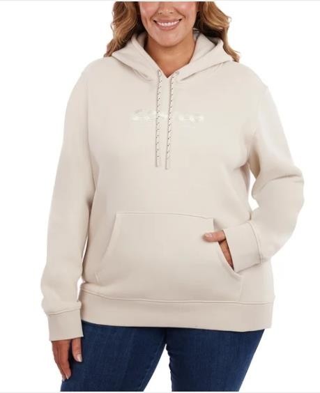 Costco Wholesale Mens Womens Hoodie Cream Unisex Kangaroo Pocket Heavyweight Item image 7