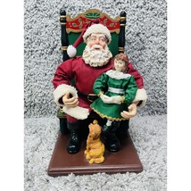 Vintage Santas From Around The World American Santa 1995 With Box - $28.42