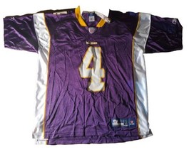 Reebok BRETT FAVRE Minnesota Vikings #4 On Field NFL Football Jersey Men... - £62.27 GBP