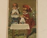 Household Sewing Machine Company Victorian Trade Card Providence Rhode VTC2 - £6.32 GBP