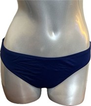 La Blanca Bikini Swimsuit Bottoms Size 10 Blue Solid Womens - £9.49 GBP