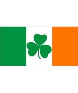 Happy St Patricks Day Ireland Shamrock Decal Vinyl Bumper Sticker (3.75&quot;... - £9.36 GBP