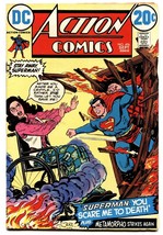 Action Comics #416 Comic Book 1972-SUPERMAN-CRIPPLE COVER-20 Cent - £30.32 GBP
