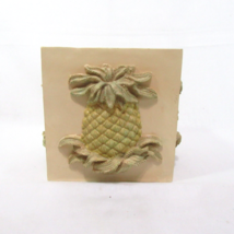 Pineapple Embossed Tissue Box Cover - Super Heavy - £30.46 GBP