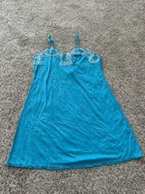 Icollection Women&#39;s Rihanna Day and Night Modal Chemise Blue Size Large ... - $9.49