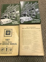 1987 Oldsmobile Cutlass Supreme Salon Cruiser Shop Repair Service Manual Set Wor - $129.99