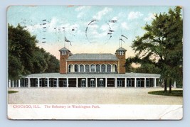 Refectory in Washington Park Chicago Illinois IL 1909 DB Postcard M8 - $3.02