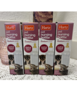 (4) Hartz Pet Nursing 2 ounce Bottle  for Newborn Animals Extra Nipple - $9.99