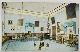 Alexandria Washington Lodge No.22 A.F. &amp; A.M. East View Interior Postcard Q4 - £7.90 GBP