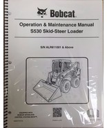 Bobcat S530 Skid Steer Operation &amp; Maintenance Manual Operator/Owners 2 ... - $23.00