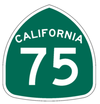 California State Route 75 Sticker Decal R992 Highway Sign Road Sign - $1.45+