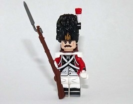 Minifigure Toy Swiss Grenadier Infantry Napoleonic War Waterloo Soldier Collecti - $8.12