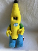 LEGO Minifigure Plush 11&quot; yellow Banana Guy Figure Manhattan Toy Company - £9.74 GBP