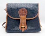 Vintage Dooney &amp; Bourke All Weather Leather Essex Handbag USA pebbled black - $99.99