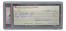 Maurice Richard Signed Montreal Canadiens Bank Check #238 PSA/DNA - £190.81 GBP