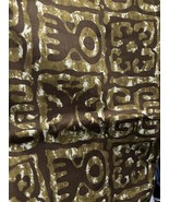 Vintage 50s Fabric Cotton Tiki Tribal Hawaiiana Design Mens Shorts Swim ... - $570.20 MXN