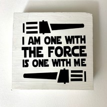 Chirrut Imwe Mantra Word Art Wood Block - $8.90