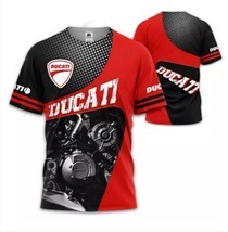 Custom Name 3D T-shirt Racing Team All Size S-5XL Lovely Gift DUCATI Hot Trend - £11.18 GBP+