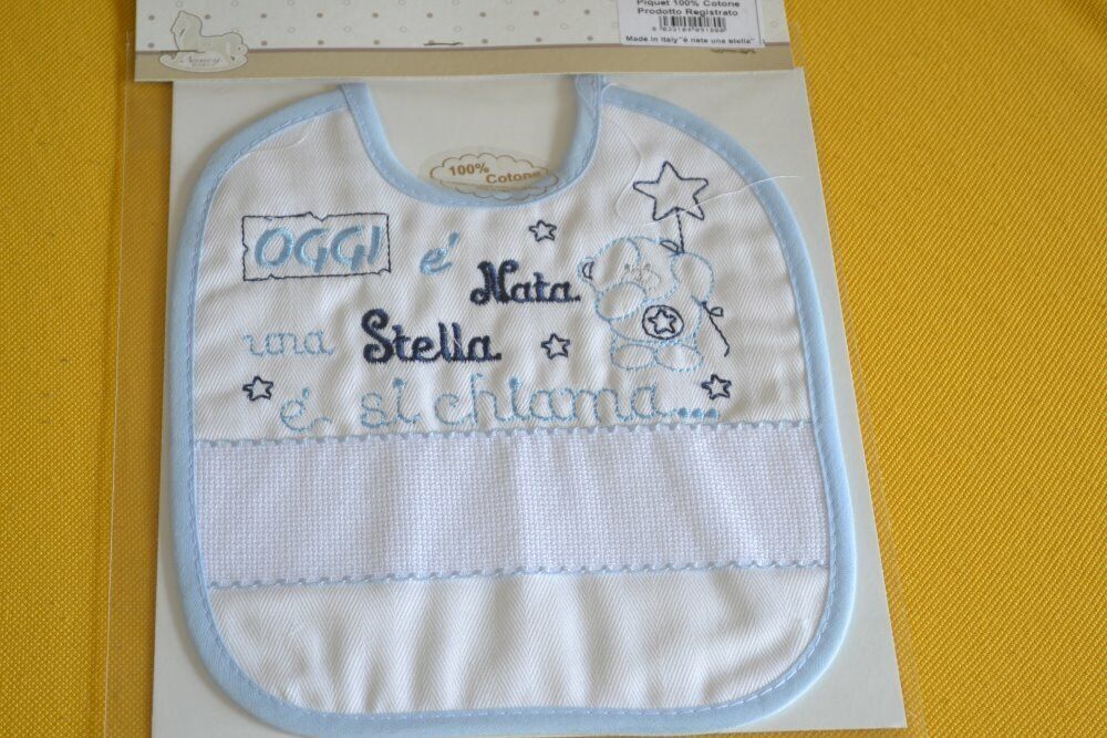 NANCY BABY ART WRITTEN AIDA BIB 0180 (dis. 6, 10, 18)-
show original tit... - $4.47